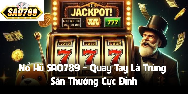 Nổ Hũ SAO789 - Quay Tay Là Trúng Săn Thưởng Cực Đỉnh